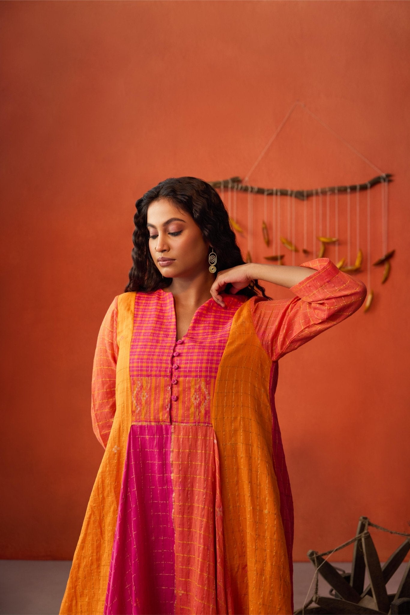 Usha Co-ord Set - CiceroniKurta Set, Everyday WearGulmohar Calcutta