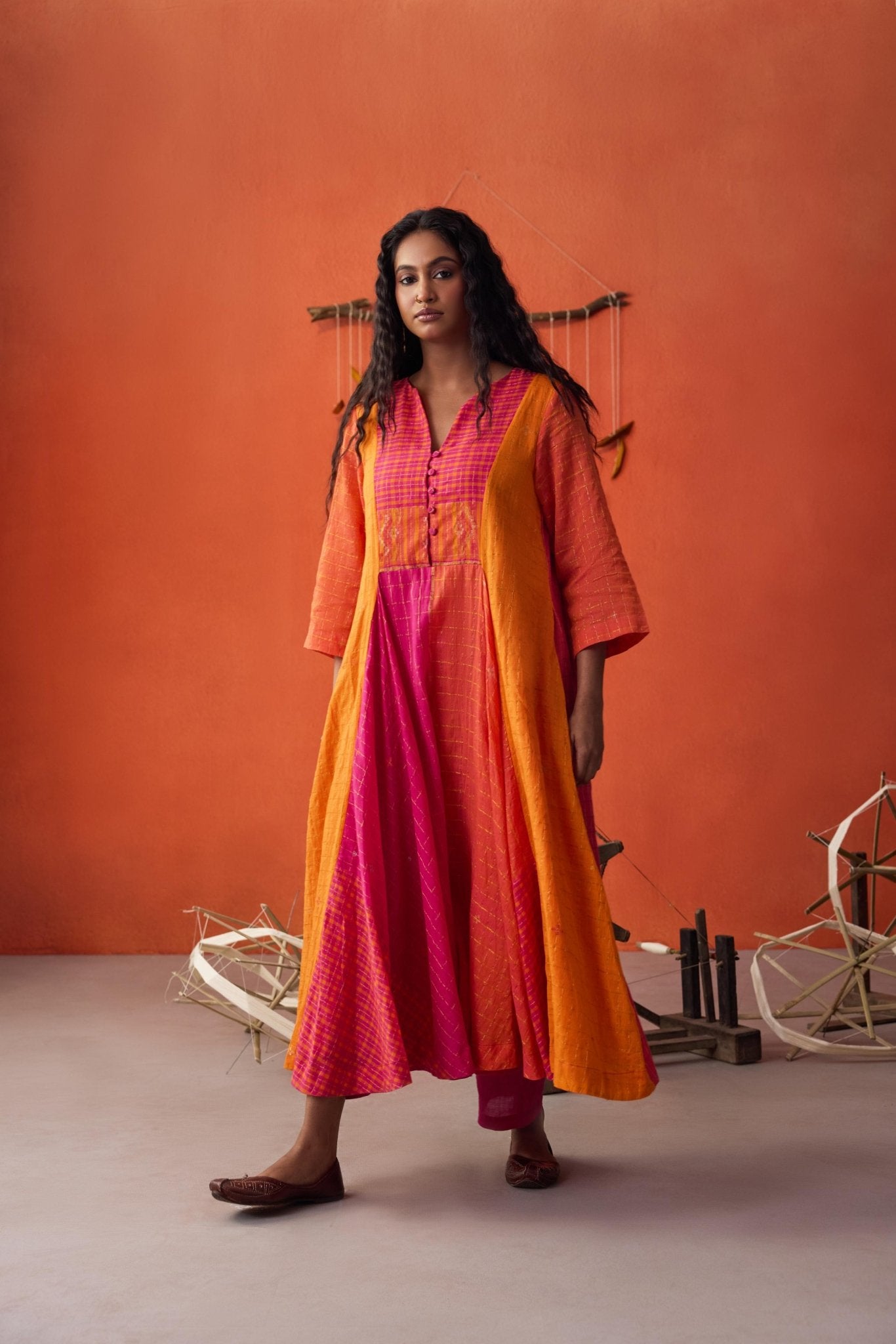 Usha Co-ord Set - CiceroniKurta Set, Everyday WearGulmohar Calcutta