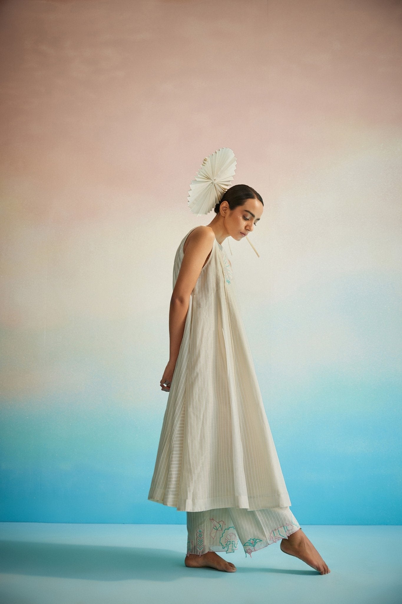 Utsuroi Halter Dress Set - CiceroniKurta Set, Everyday WearAhmev