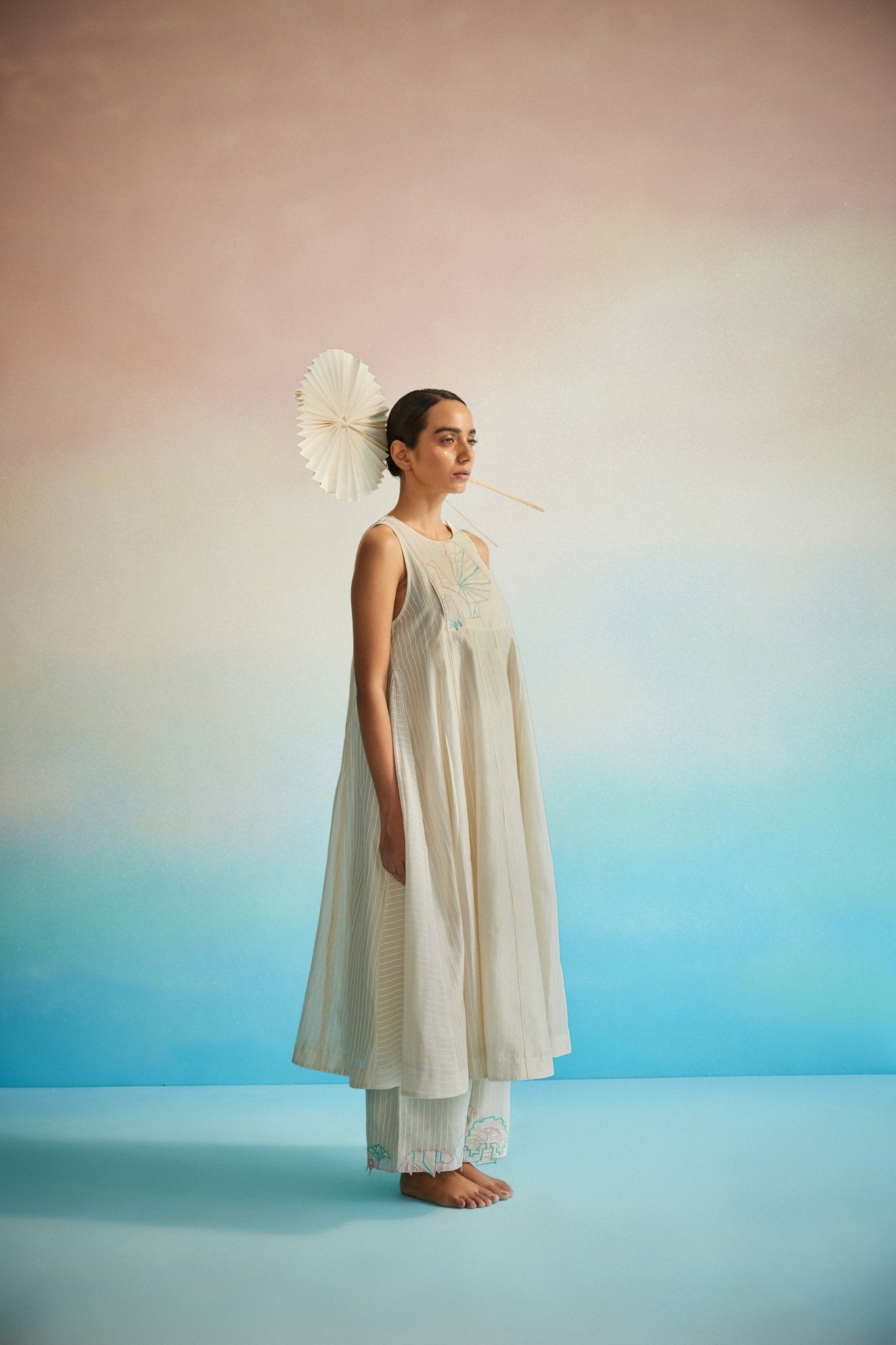 Utsuroi Halter Dress Set - CiceroniKurta Set, Everyday WearAhmev