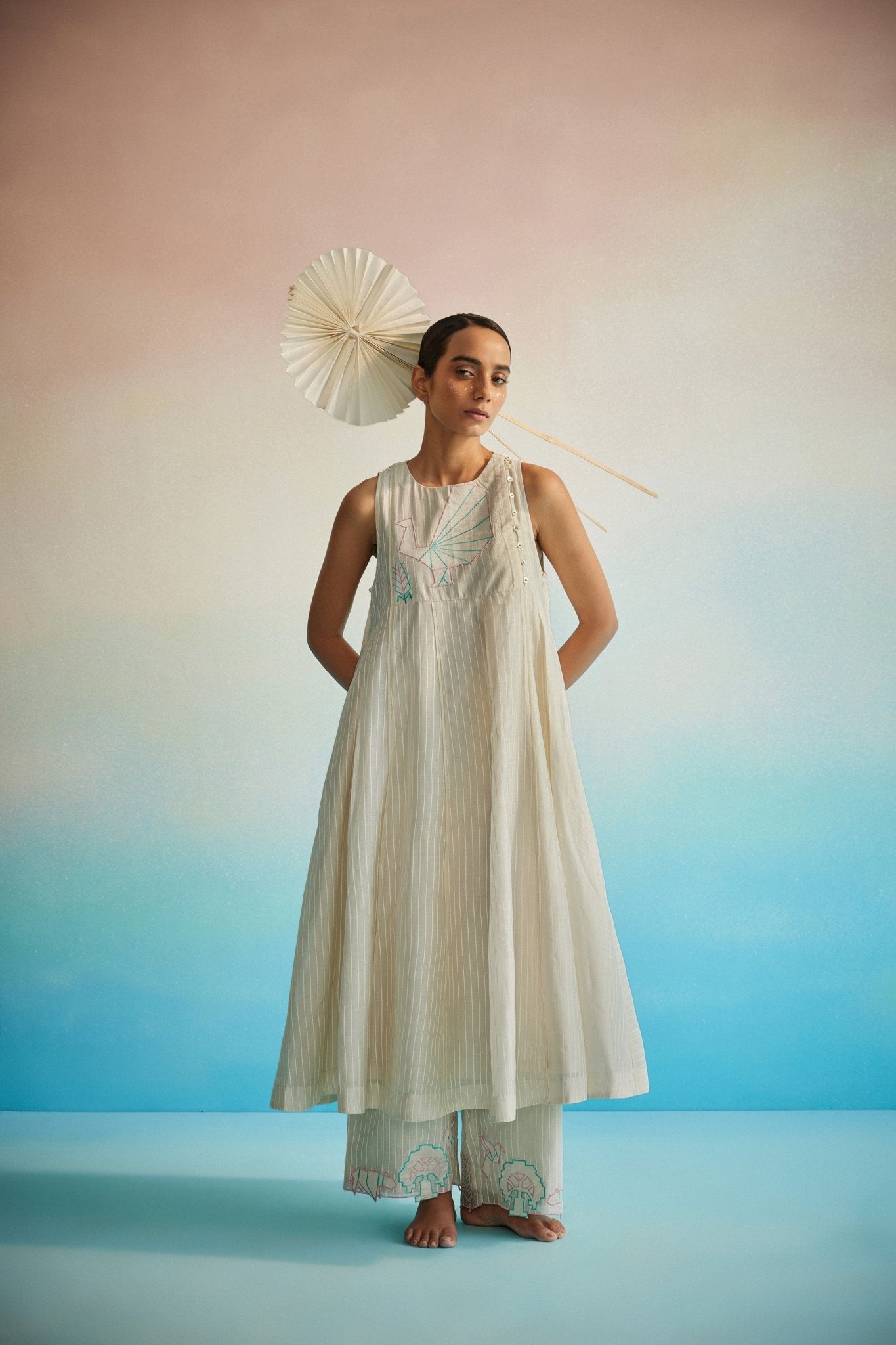 Utsuroi Halter Dress Set - CiceroniKurta Set, Everyday WearAhmev