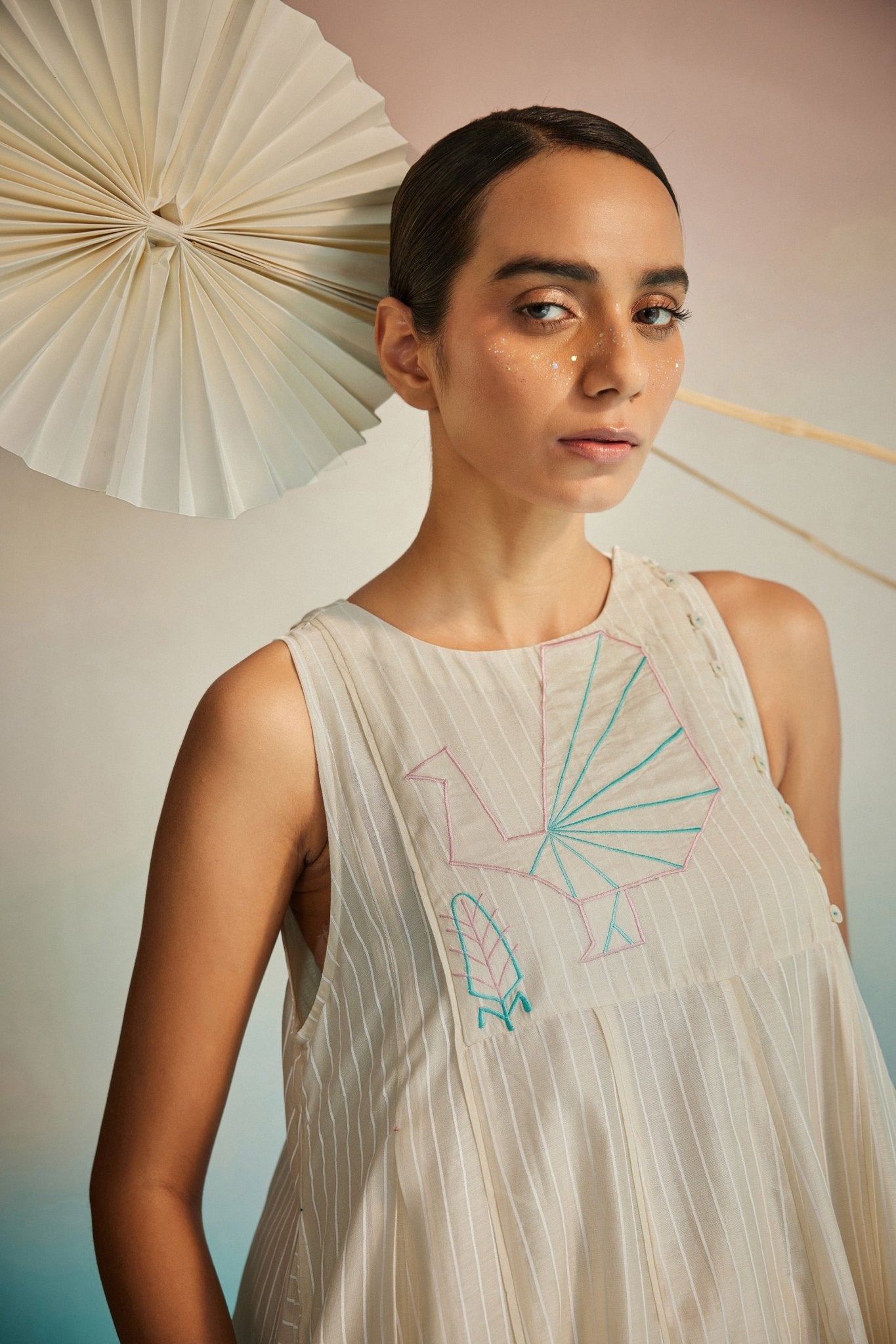 Utsuroi Halter Dress Set - CiceroniKurta Set, Everyday WearAhmev