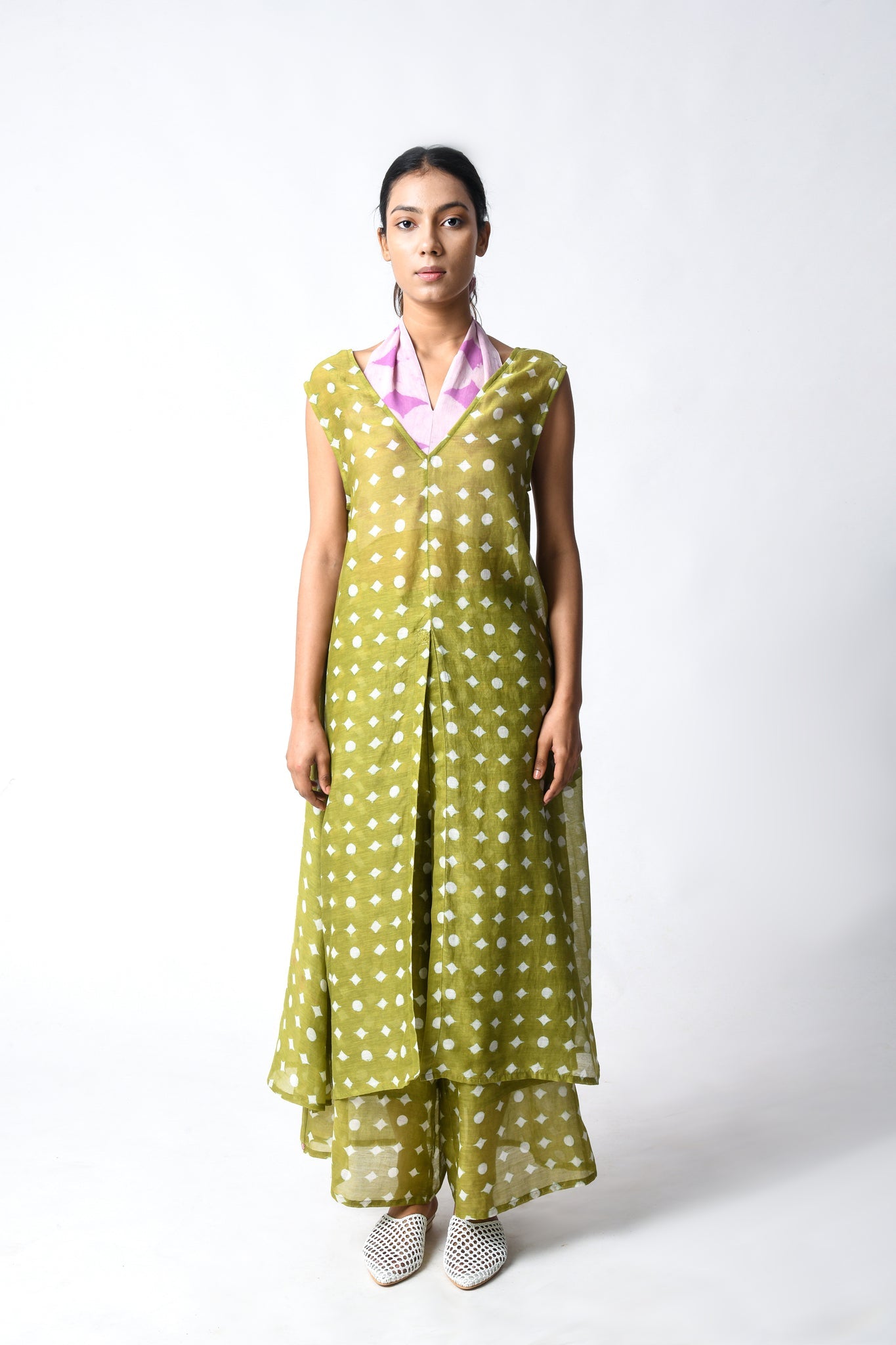 V - Tunic Henna Set - CiceroniKurta Set, Everyday WearJayati Goenka