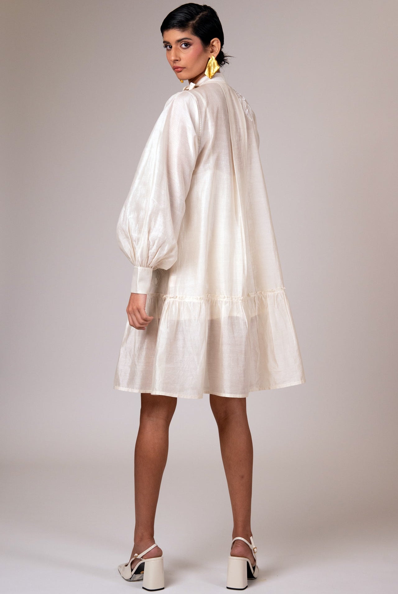Vana - Snowy Short Dress - CiceroniDressesMadder Much