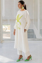 Vanilla Mist Embroidered Kurta Set - CiceroniKurta Set, Everyday WearSilai Studio