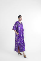 Varga Kaftan Dress in Purple - CiceroniKaftanShriya Singhi