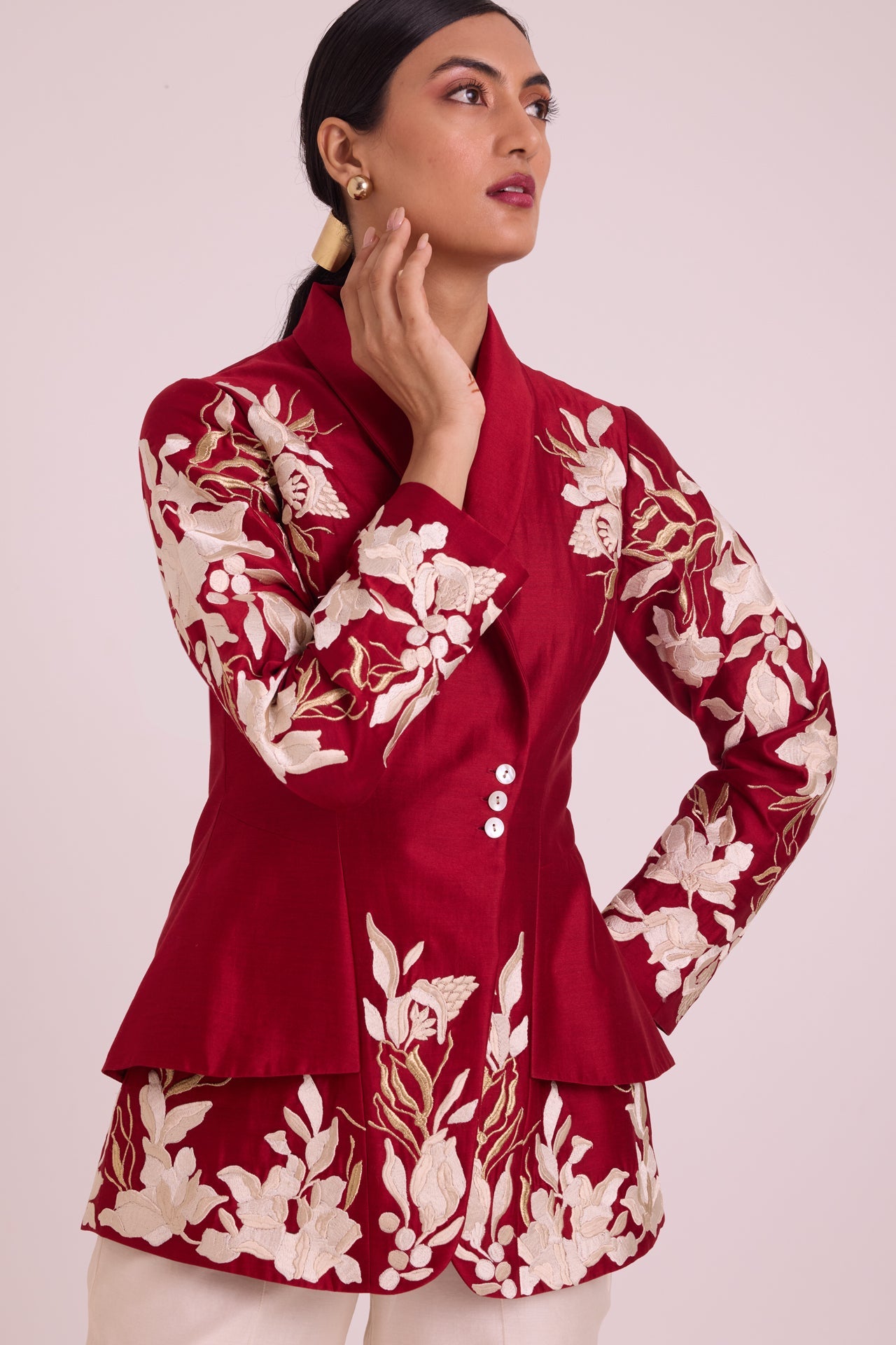 Vasco - Flap Floral Blazer + Pants - CiceroniJacket SetMadder Much