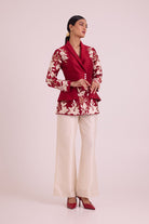 Vasco - Flap Floral Blazer + Pants - CiceroniJacket SetMadder Much