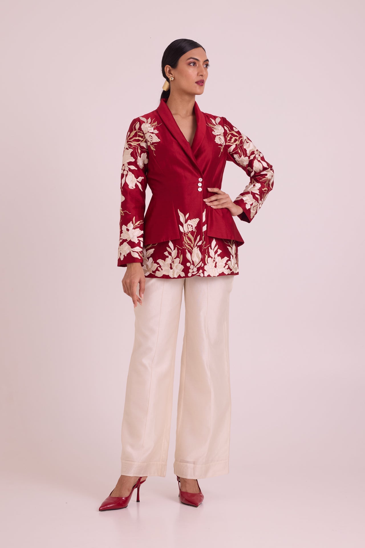 Vasco - Flap Floral Blazer + Pants - CiceroniJacket SetMadder Much