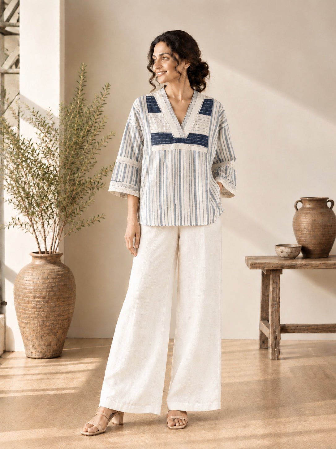 Veda Top - CiceroniTopsThe Woven Lab