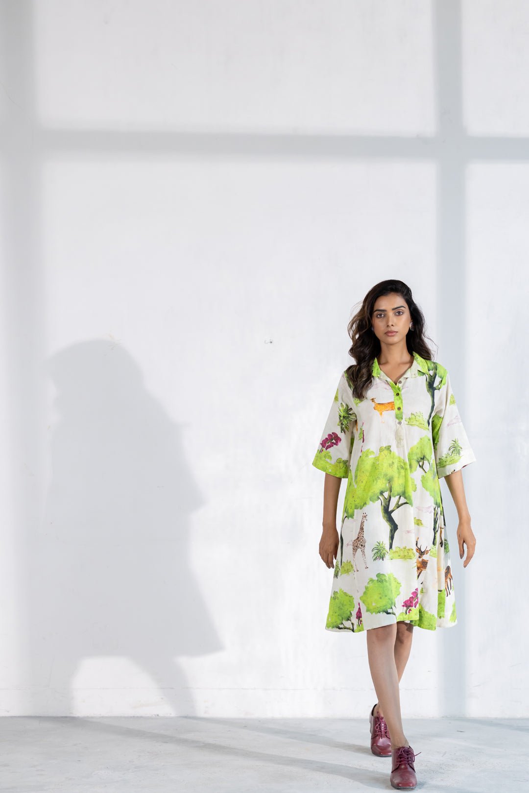 Verdant Safari Dress - CiceroniShirt DressSilai Studio