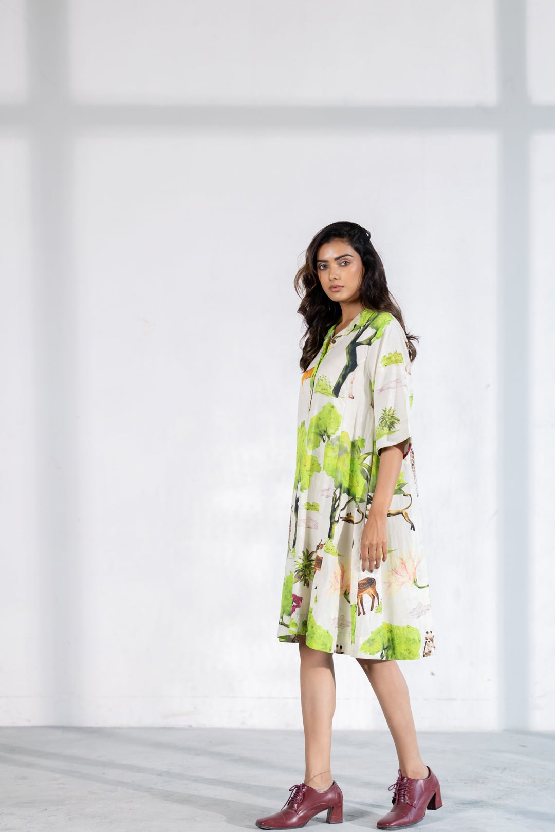 Verdant Safari Dress - CiceroniShirt DressSilai Studio