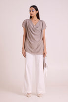 Vesa - Graphite Cowl Top & Pant Set - CiceroniCo-ord SetMadder Much