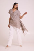 Vesa - Graphite Cowl Top & Pant Set - CiceroniCo-ord SetMadder Much