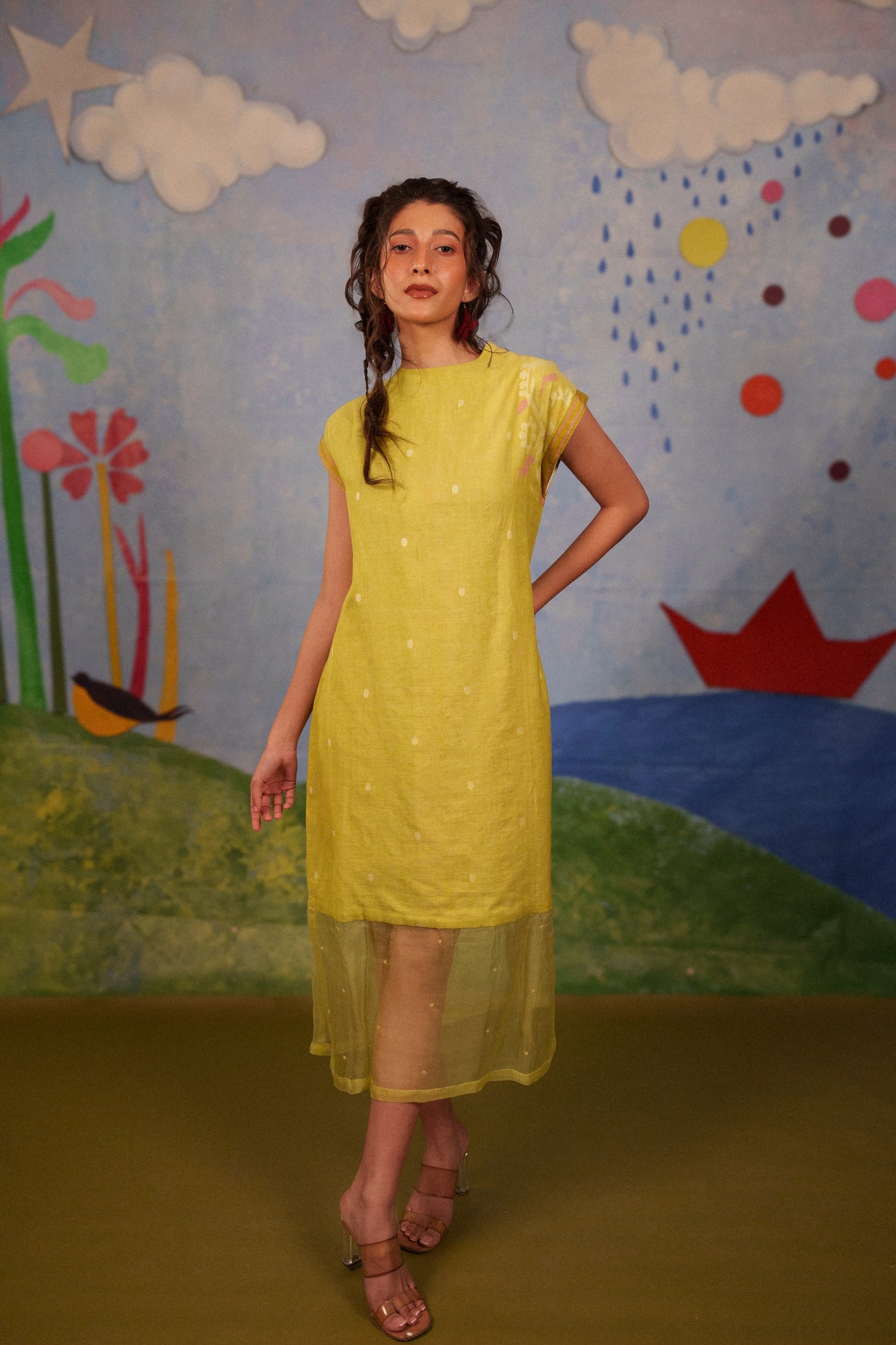 Vesper High Neck Dress - CiceroniDressesBhomra