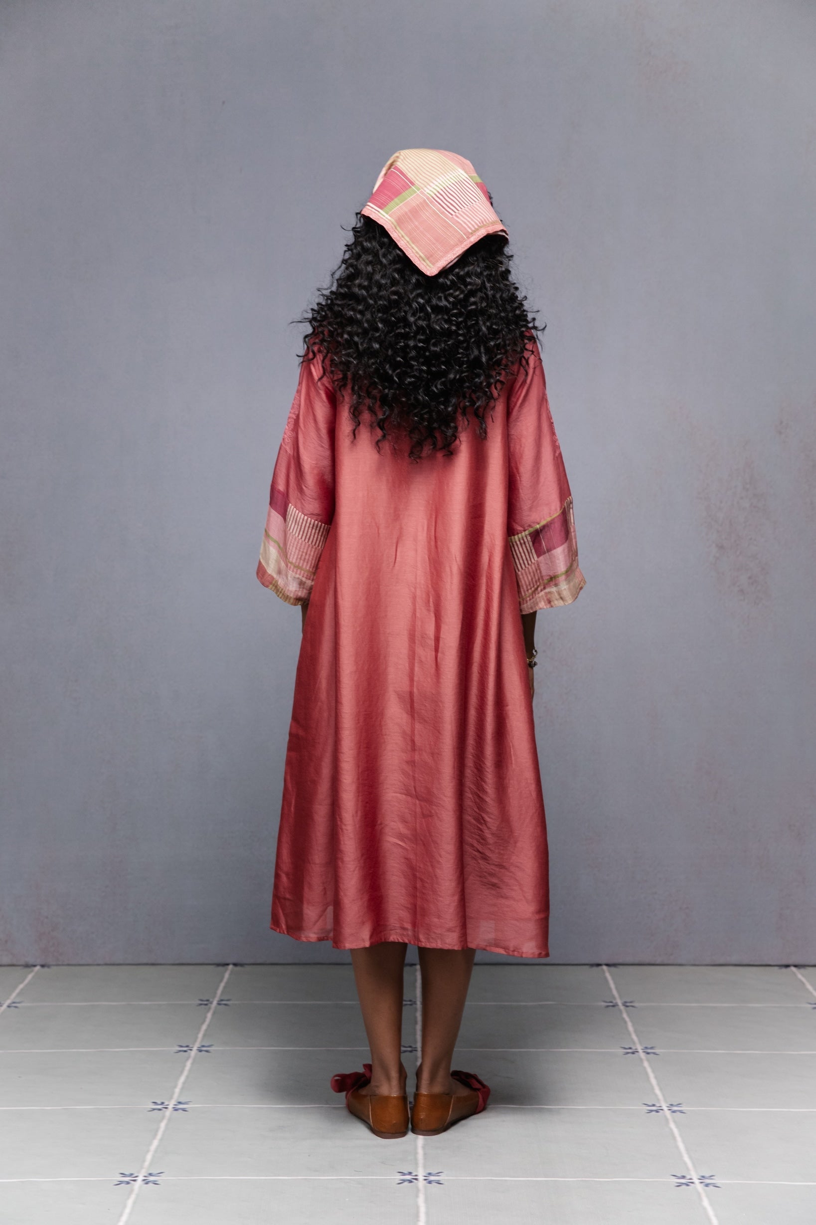 Vine Dress in Peach - CiceroniDressesSubbah