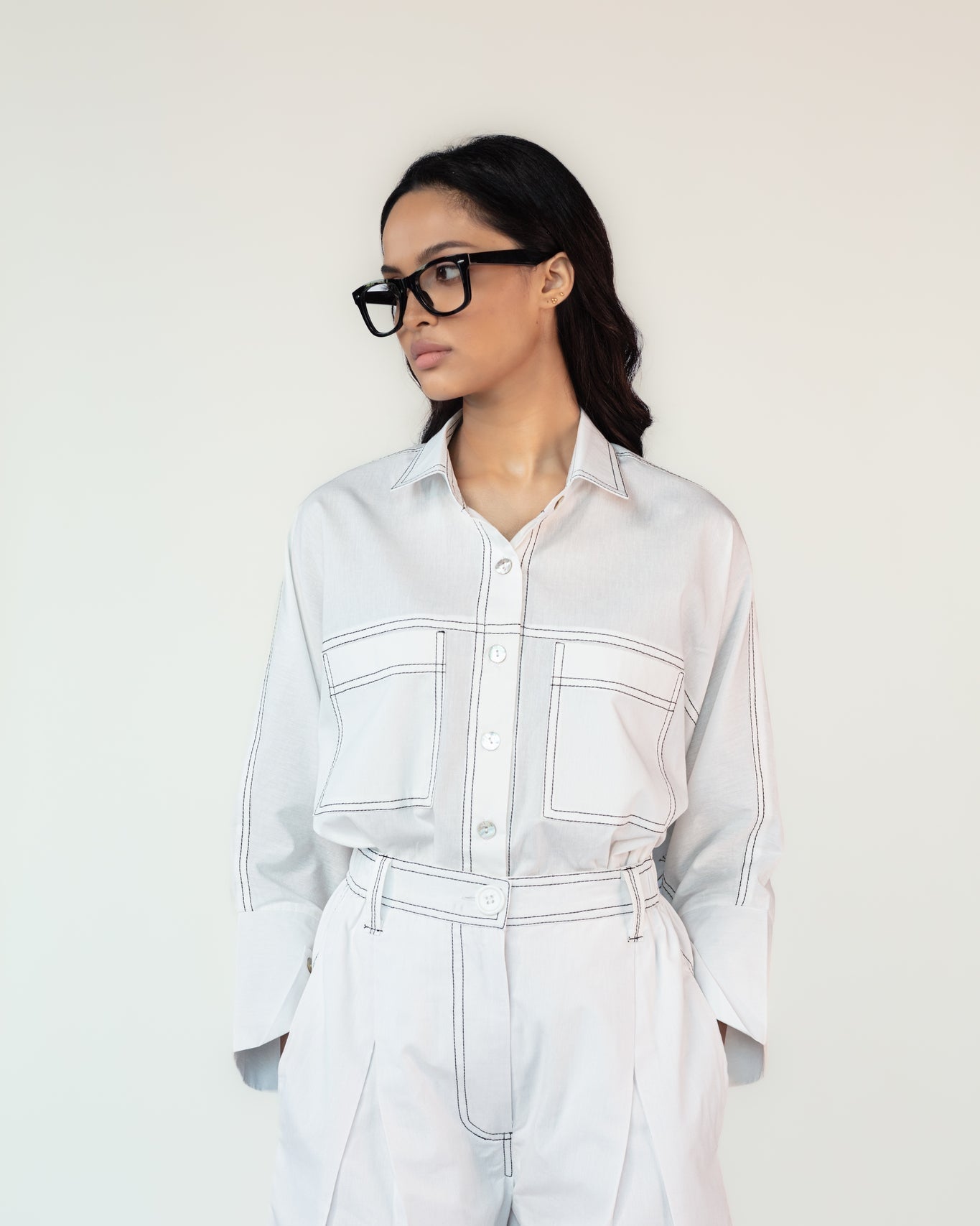 Vintage Bloom White Shirt - CiceroniWomen ShirtsOtouto