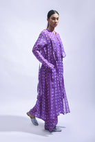 Violet Block Set - CiceroniKurta Set, Everyday WearJayati Goenka
