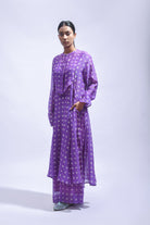 Violet Block Set - CiceroniKurta Set, Everyday WearJayati Goenka