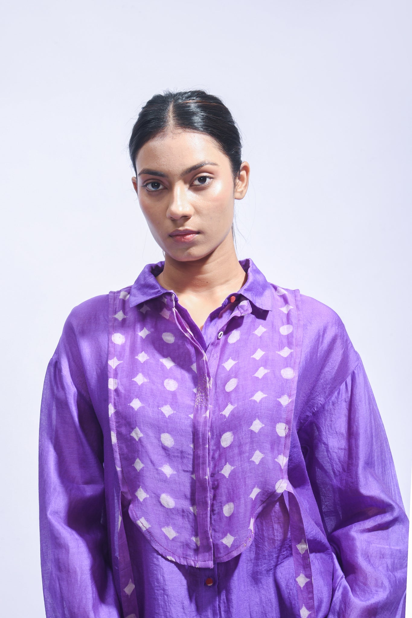 Violet Geometry Set - CiceroniKurta Set, Everyday WearJayati Goenka
