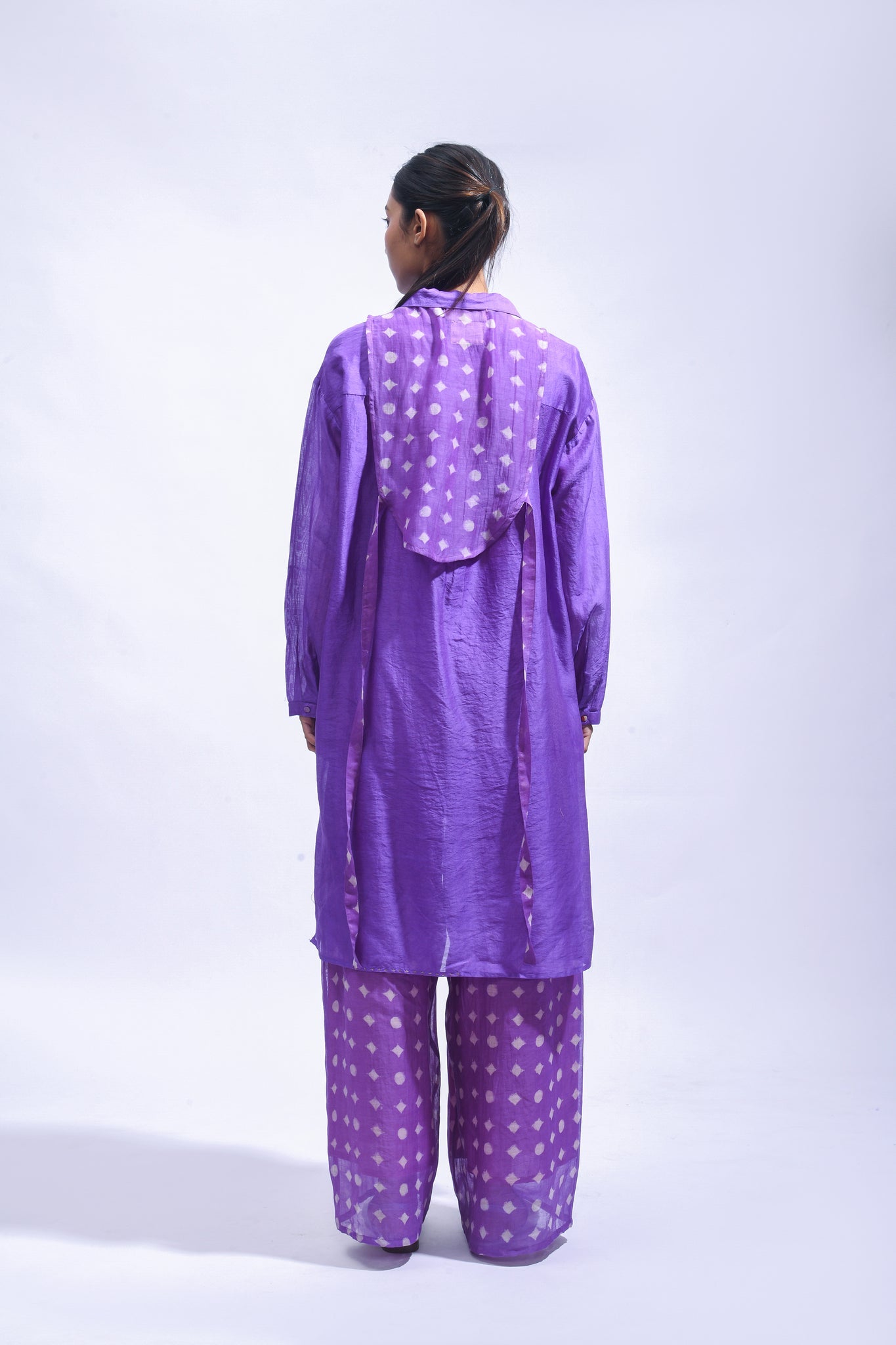 Violet Geometry Set - CiceroniKurta Set, Everyday WearJayati Goenka