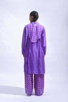Violet Geometry Set - CiceroniKurta Set, Everyday WearJayati Goenka