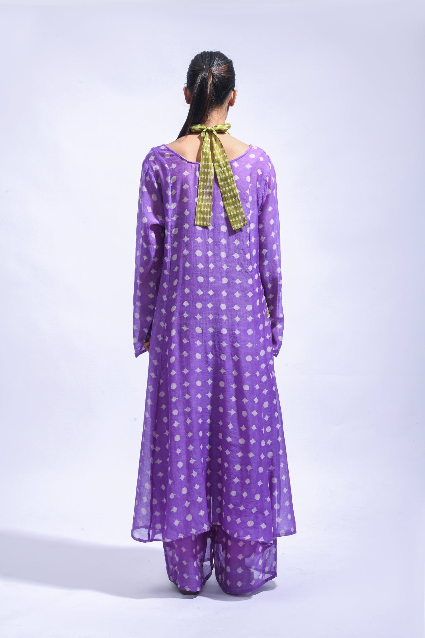 Violet Overlay Set - CiceroniKurta Set, Everyday WearJayati Goenka