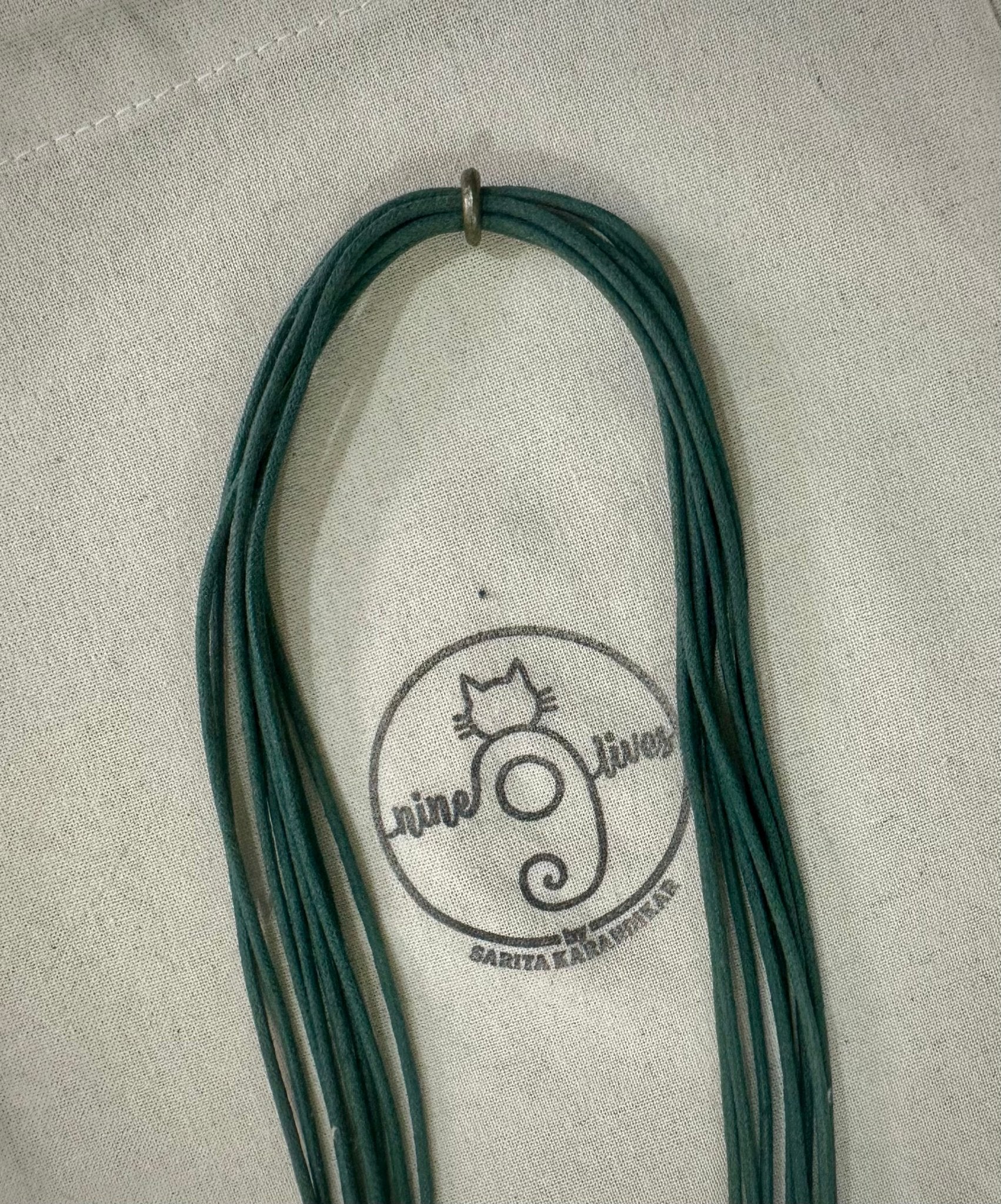 Wabi Sabi Loop Neckpiece - Leaf Green - CiceroniNeckpieceNine Lives
