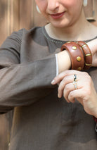 Walnut Brown Linen Co - ord Set - CiceroniKurta Set, Everyday WearHouse of Moxa