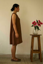Walnut Shift Dress - CiceroniDresseswith N.