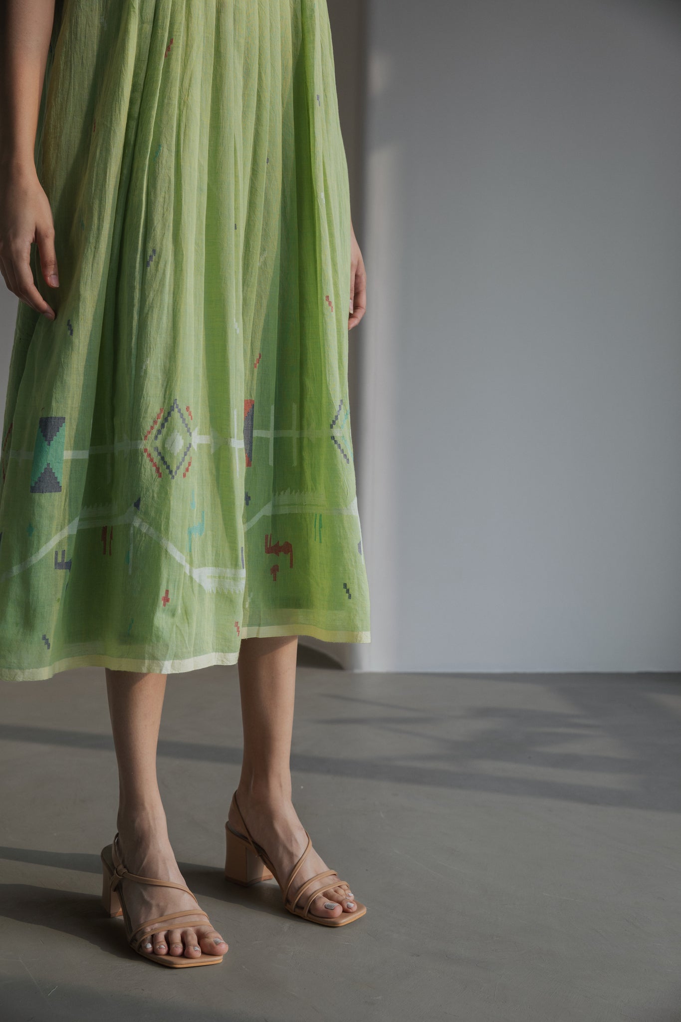 Wander Jamdani Dress - CiceroniDressesAmbrosia