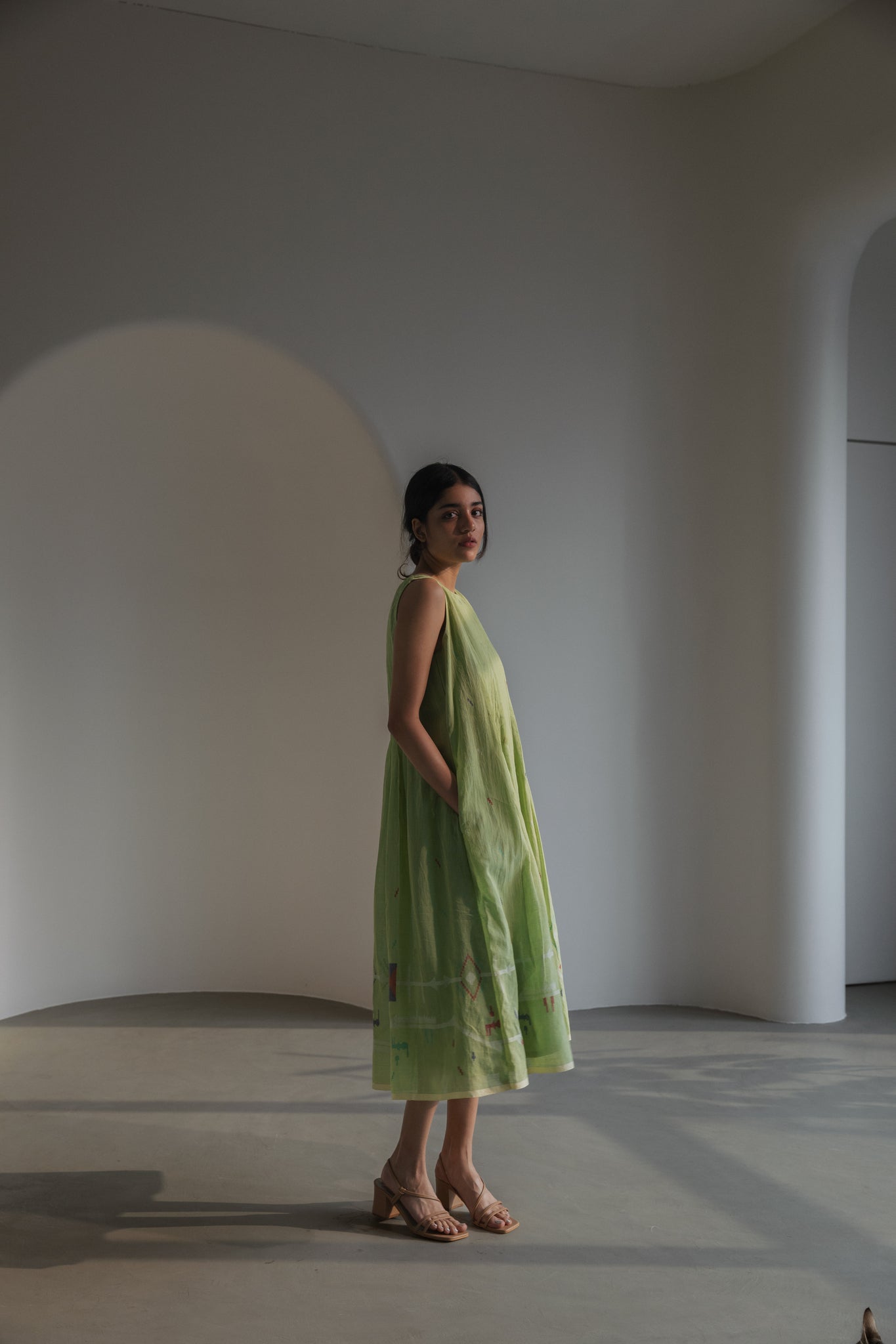 Wander Jamdani Dress - CiceroniDressesAmbrosia