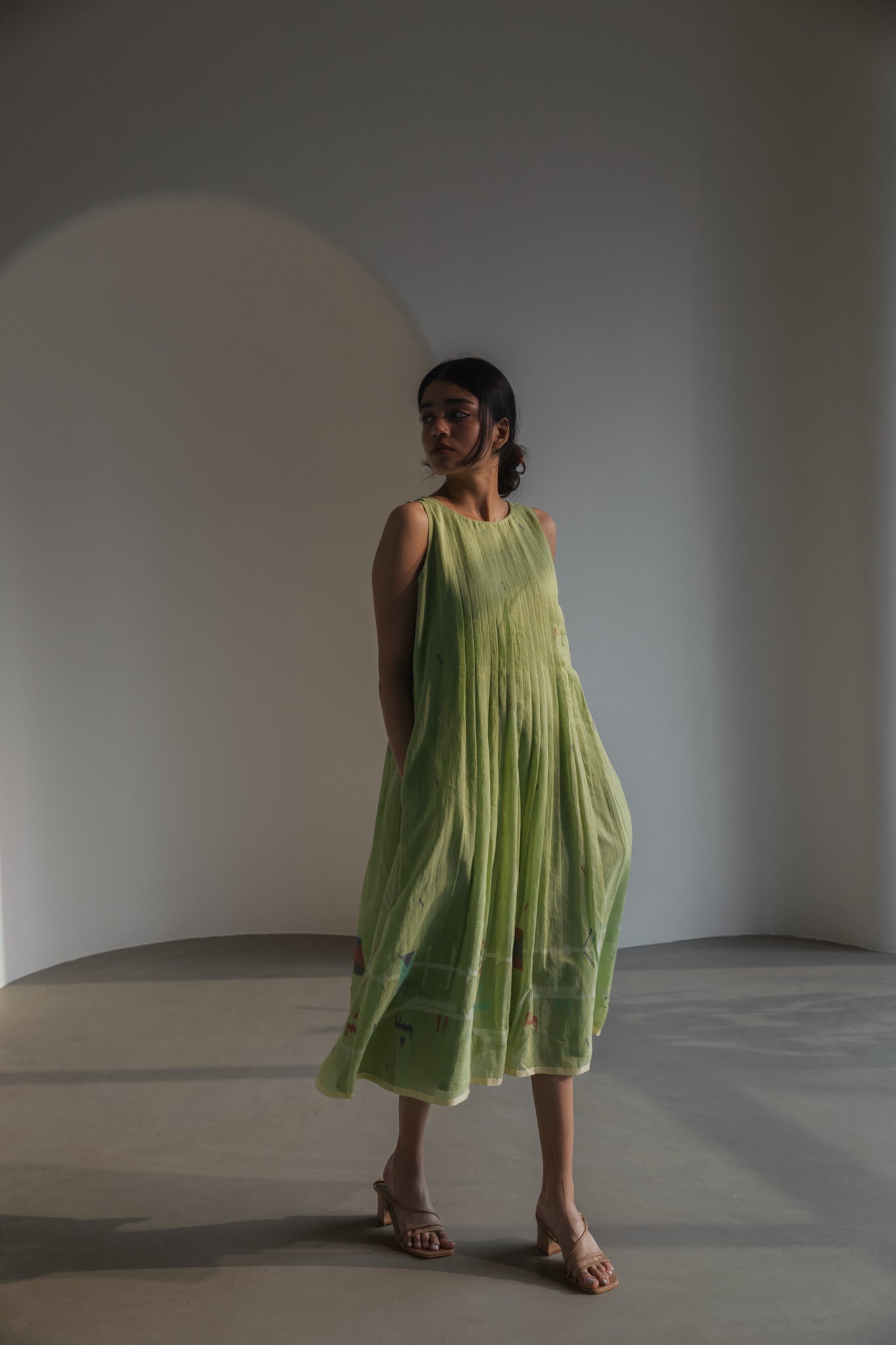 Wander Jamdani Dress - CiceroniDressesAmbrosia