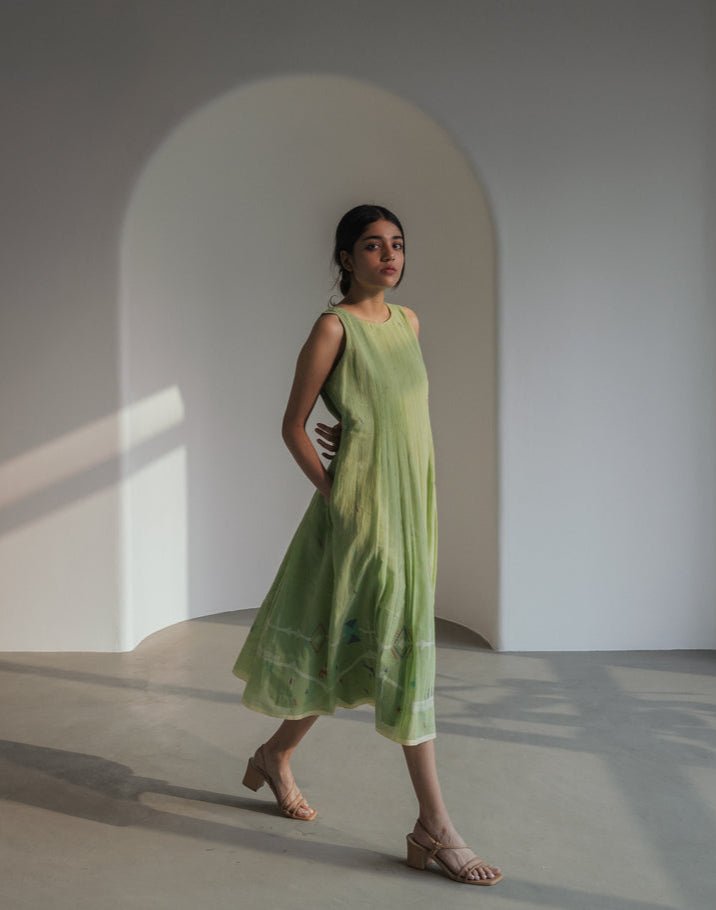 Wander Jamdani Dress - CiceroniDressesAmbrosia