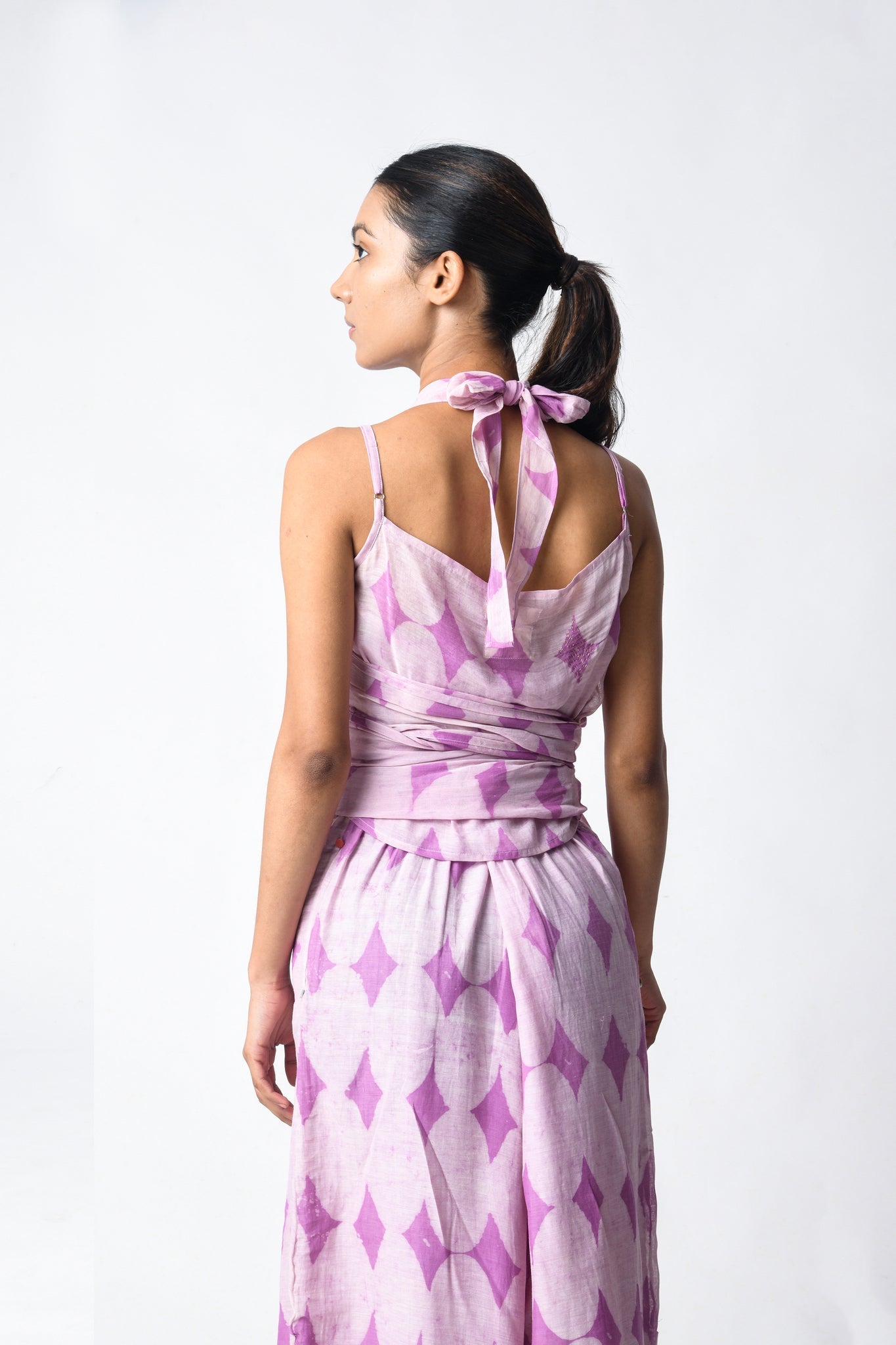 Waspie Coral Plum Set - CiceroniCo - ord SetJayati Goenka