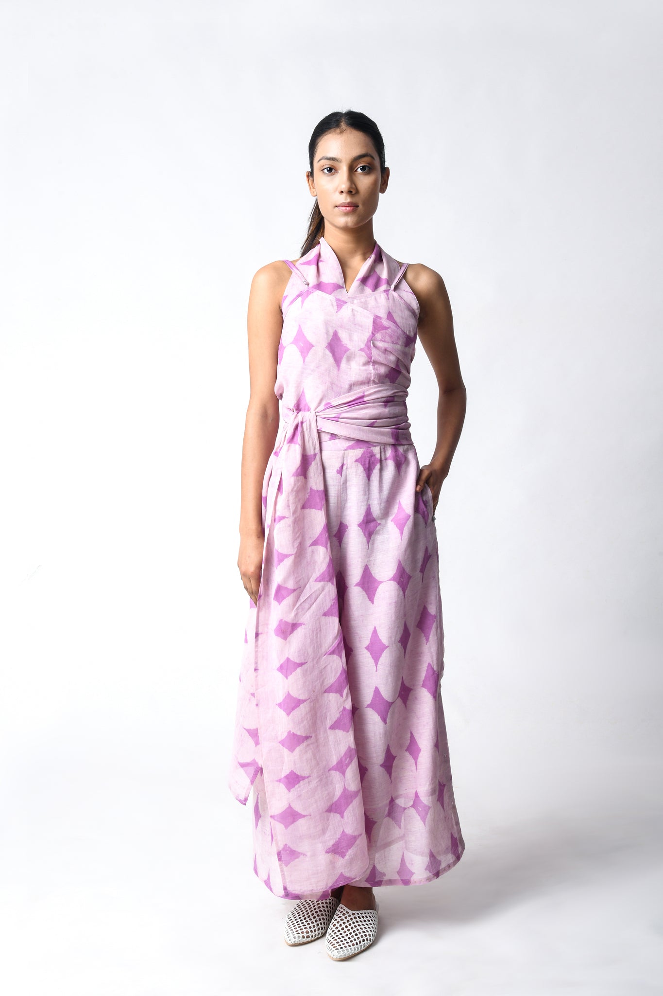 Waspie Coral Plum Set - CiceroniCo - ord SetJayati Goenka