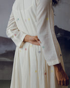 White Ambar Kali Co - ord Set - CiceroniCo - ord SetGulmohar Calcutta