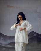 White Ambar Shirt - CiceroniWomen ShirtsGulmohar Calcutta