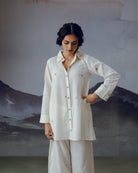 White Ambar Shirt - CiceroniWomen ShirtsGulmohar Calcutta
