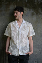 White Appliqué Shirt - CiceroniMen ShirtsRAAS Life