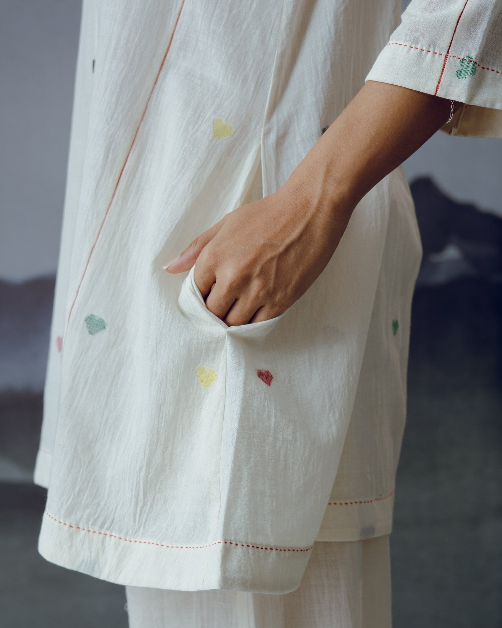 White Love Shirt - CiceroniWomen ShirtsGulmohar Calcutta