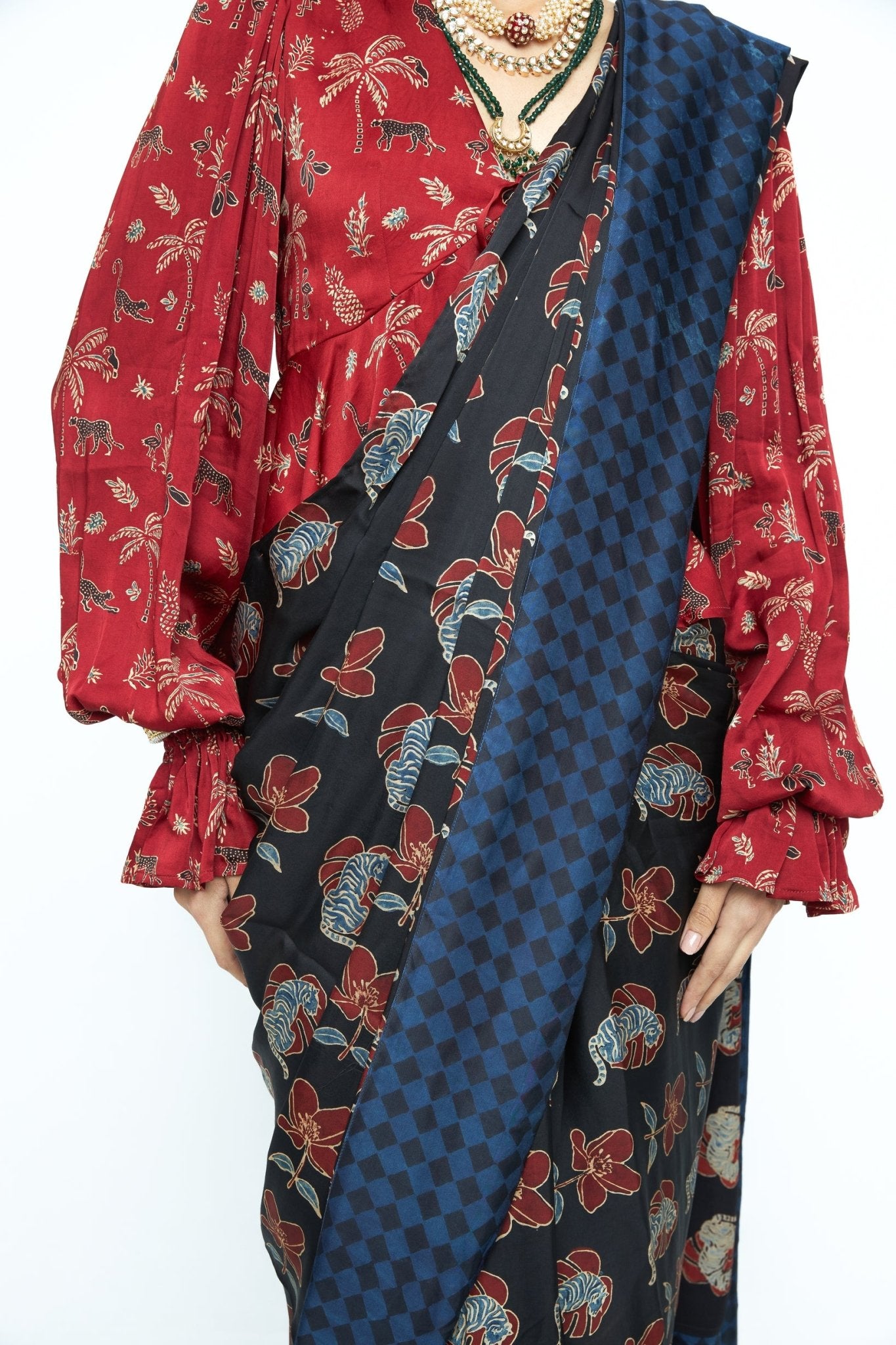 Wild Bloom Saree - CiceroniSareeAnushé Pirani