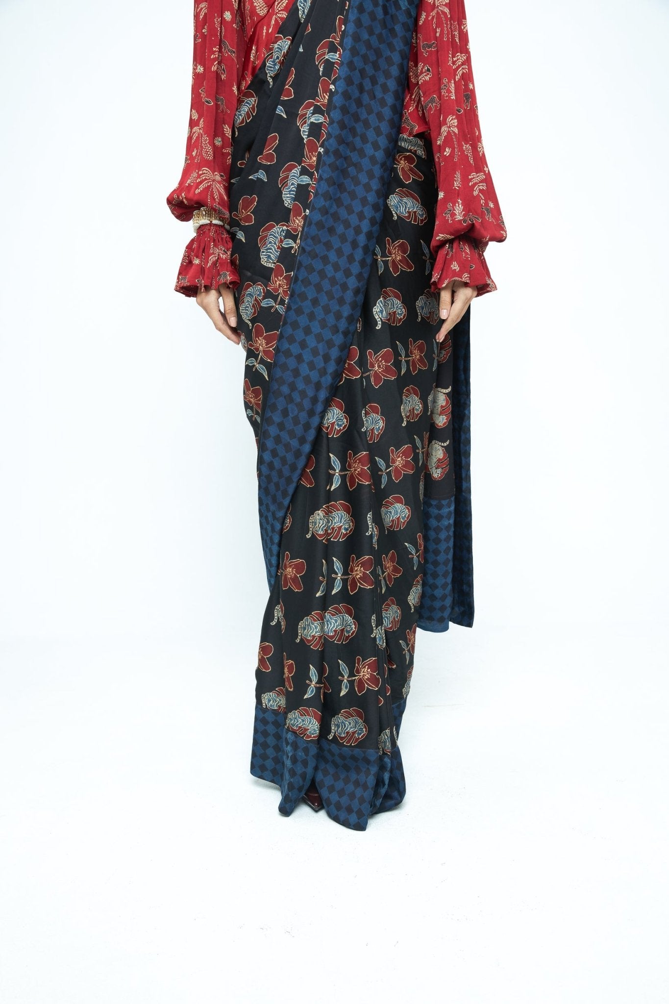 Wild Bloom Saree - CiceroniSareeAnushé Pirani