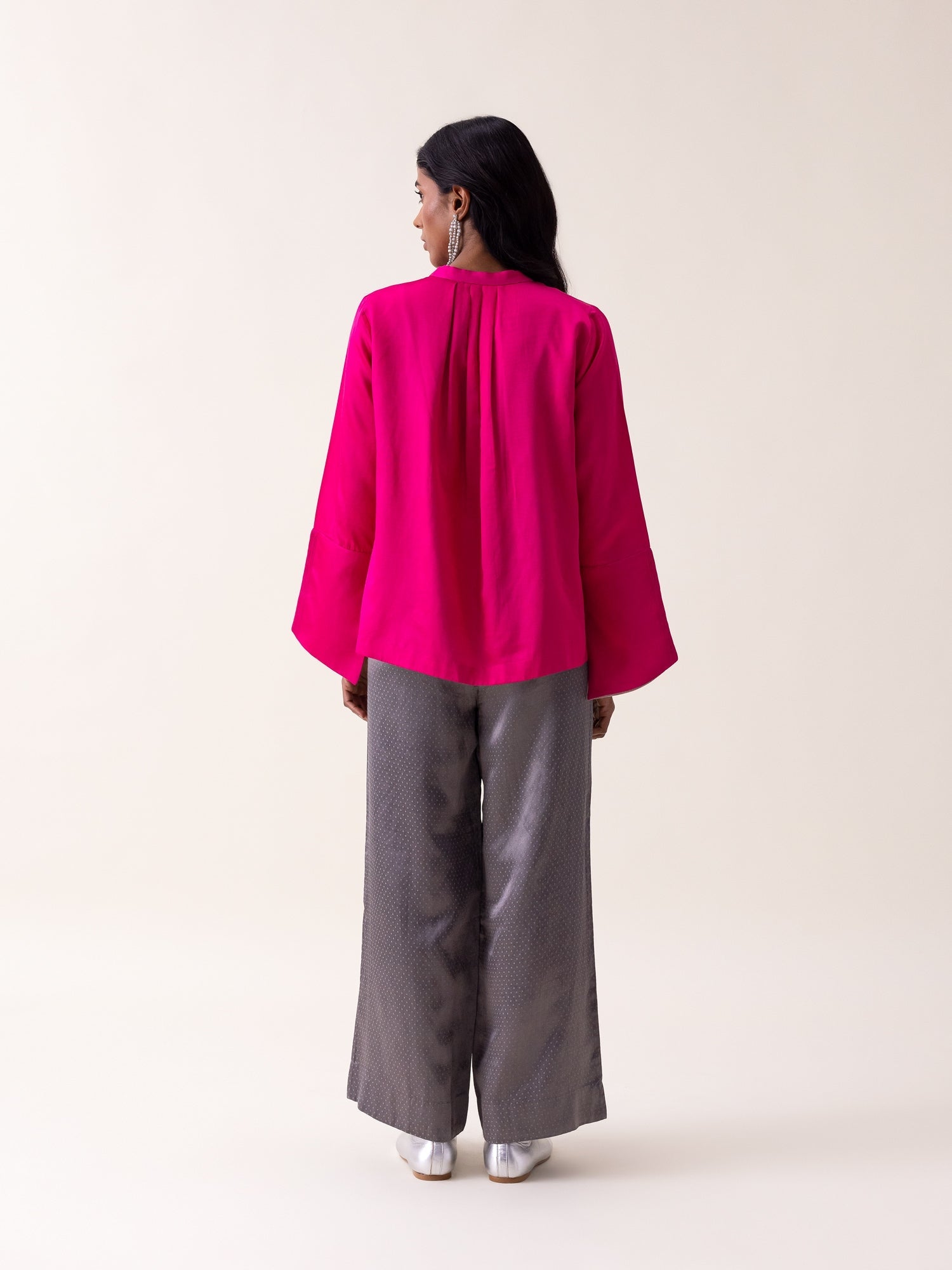 Willow Shirt - Pink - CiceroniWomen ShirtsShades of India