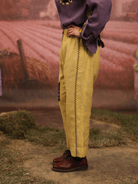 Winglore - Half and half: The Yellow Edition Owls Hand Embroidered Shirt & Pants - CiceroniCo-ord setWinglore
