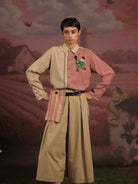 Winglore - Half & half: The Hens Hand Embroidered Shirt & Pants - CiceroniCo-ord setWinglore