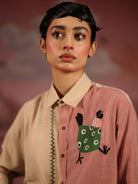 Winglore - Half & half: The Hens Hand Embroidered Shirt & Pants - CiceroniCo-ord setWinglore