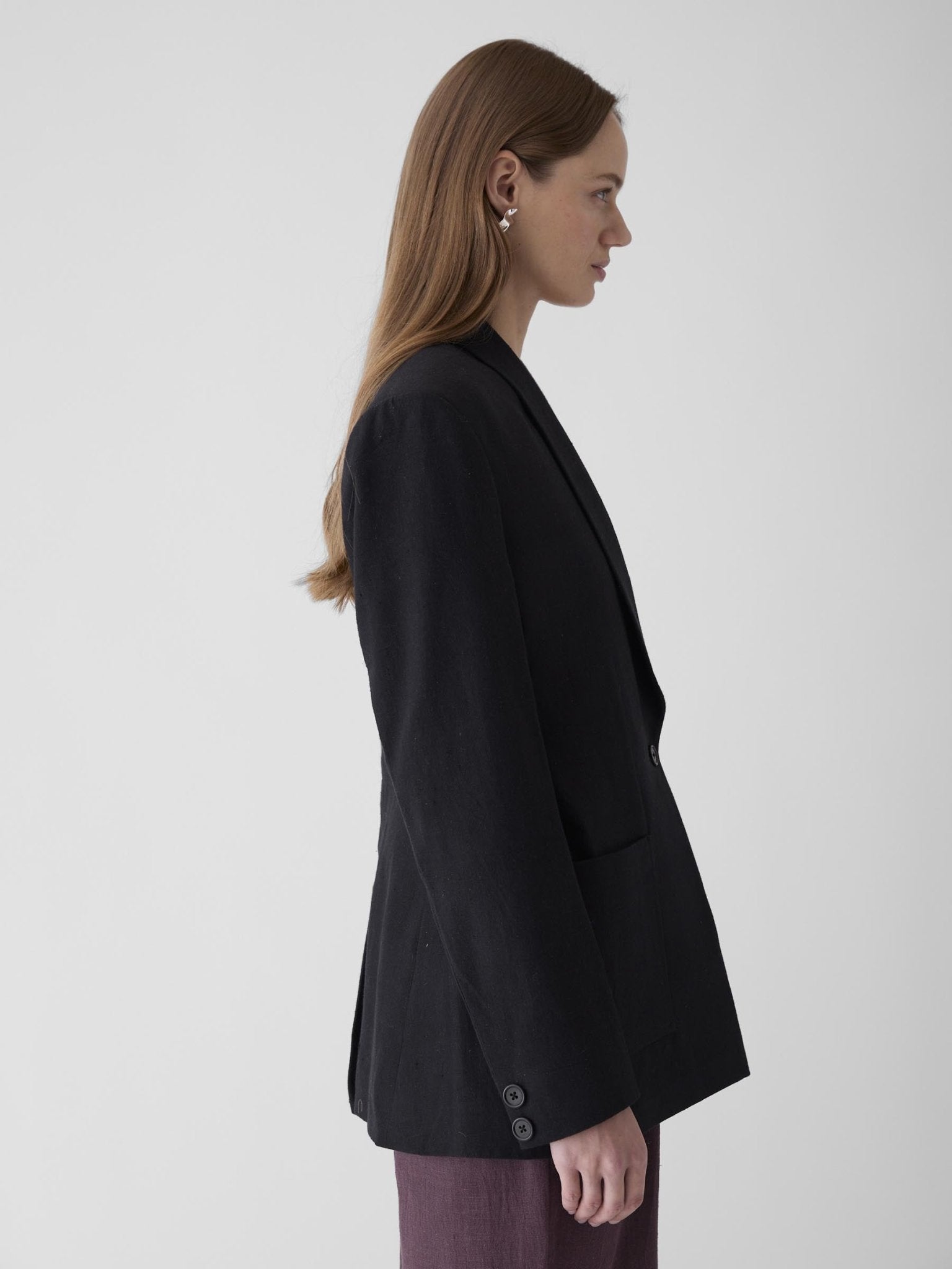 Women's Blazer - Black - CiceroniJacketsMareen