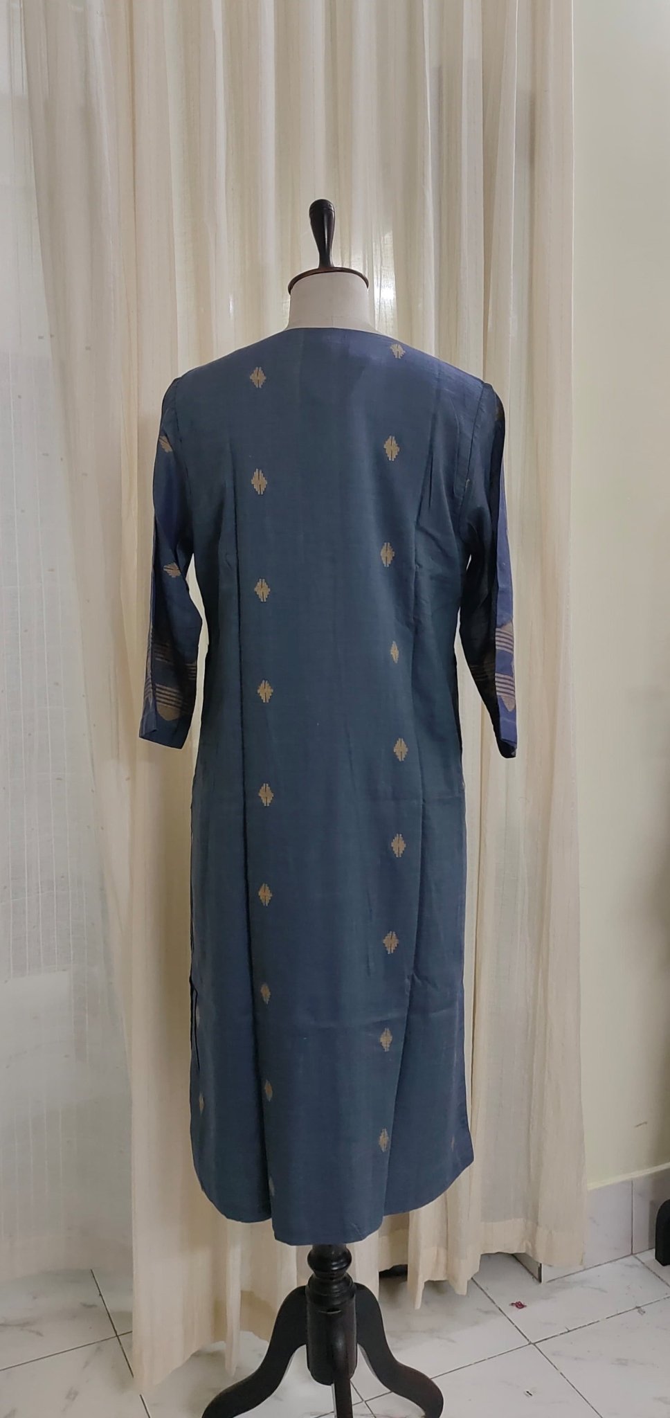 Women's Kurta - Blue Nasho - RTS - CiceroniDressesBhomra