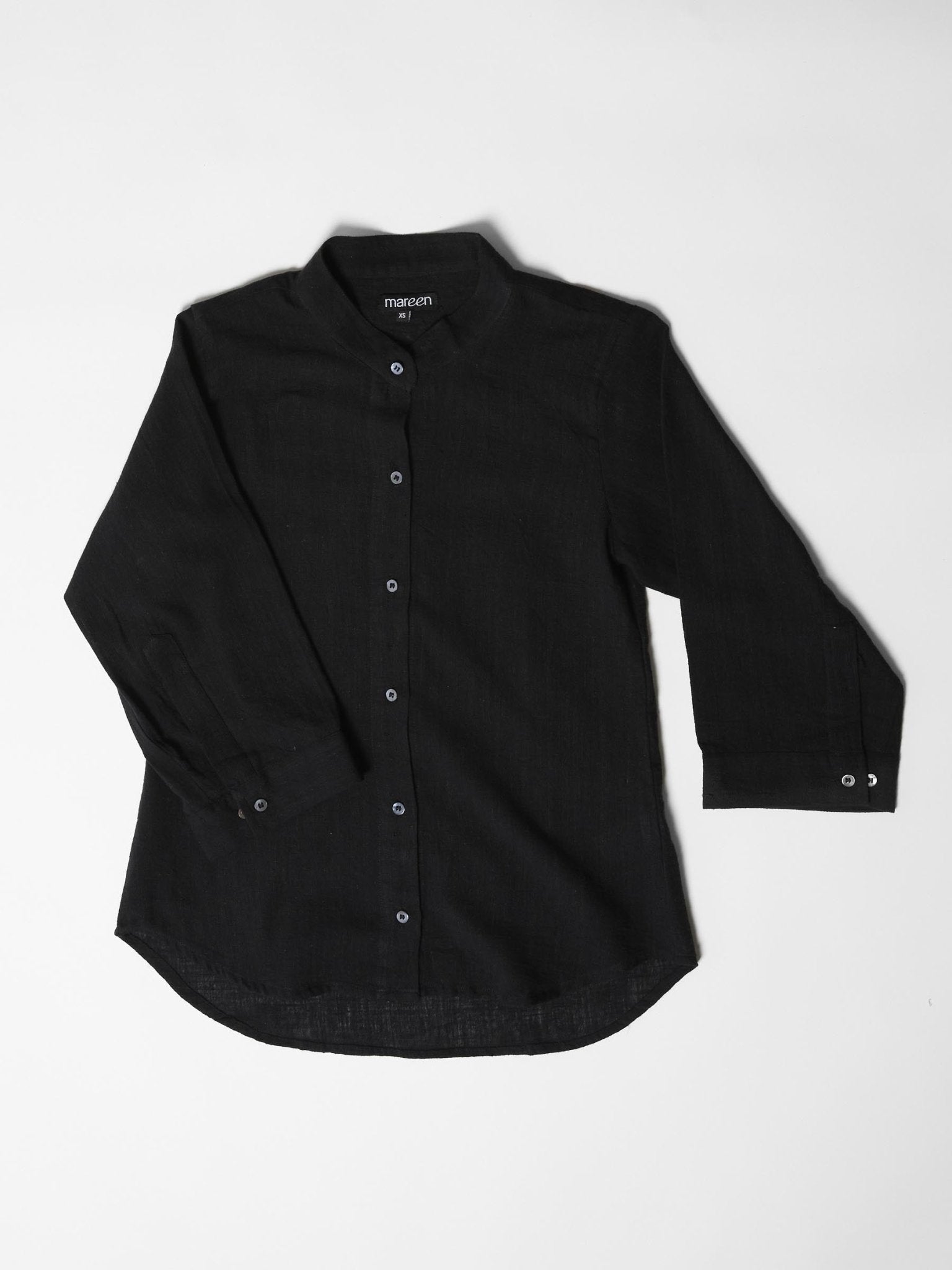 Women's Loose Sleeve Shirt - Black - CiceroniWomen ShirtsMareen